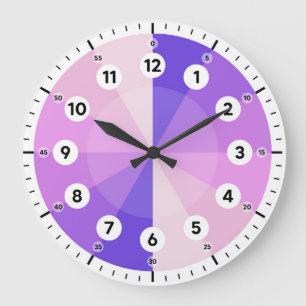 Horloge d'apprentissage - Temps d'annonce - Améthy