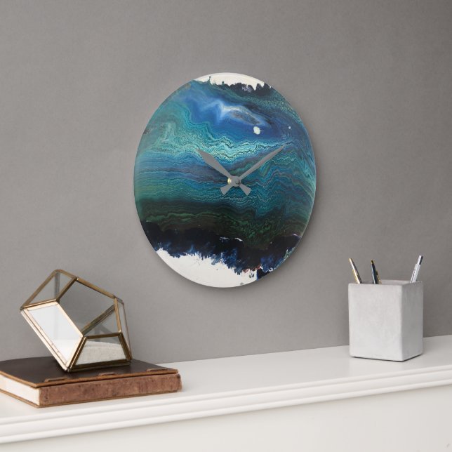 Horloge d'art à la croisée de l'Atlantique (Bureau)