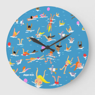 Horloge d'art : John Dyer Swimmers