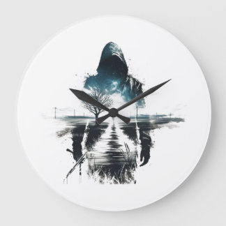 Horloge d'art Shadow Wanderer