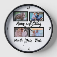 Date personnalisée Anniversaire du Mariage 4 Photo