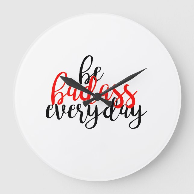 Horloge de Badass (Recto)