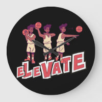 Horloge De Basketball Élevée