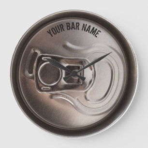 Horloge de canette de bière de propriétaire de Pub