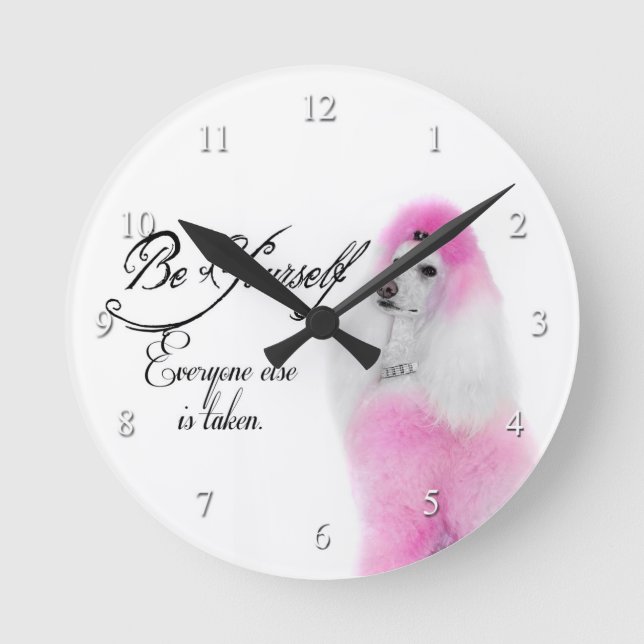 Horloge de caniche (Recto)