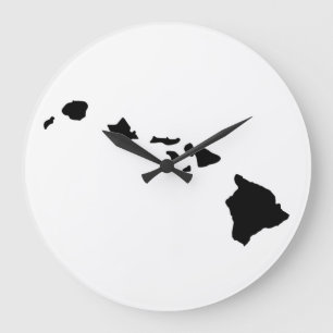 Horloge de chaîne d'île d'Hawaï
