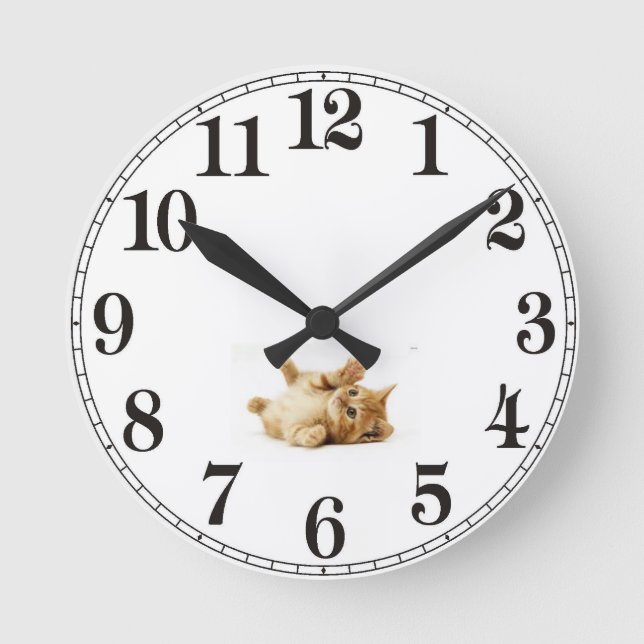 Horloge de chat (Recto)