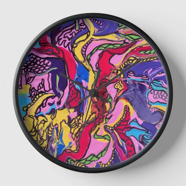 Horloge de conception "Fièvre de la jungle" (Recto)