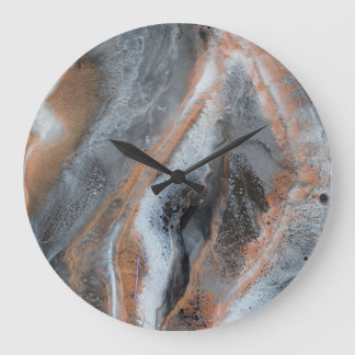 Horloge de conception originale de Resin Art