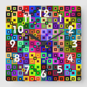 Horloge de courtepointe folle