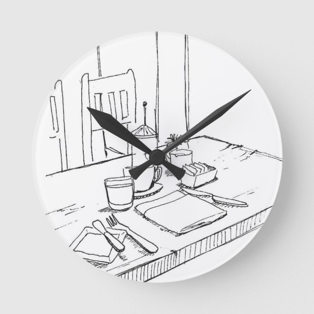 horloge de cuisine (Recto)