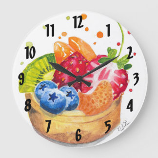 Horloge de cuisine de Fruit Medley