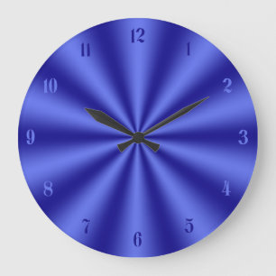 Horloge de démarrage bleue