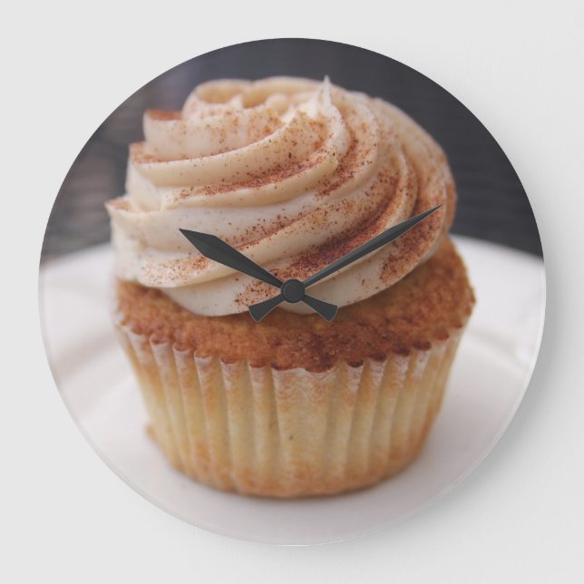 Horloge de dessert Cupcake (Recto)