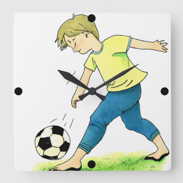 Horloge de football pour enfants (Recto)