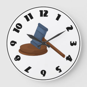 Horloge de Gavel de juges