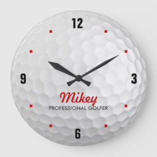 Horloge de golf personnalisée