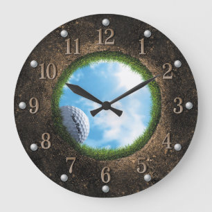 Horloge de golf personnalisée