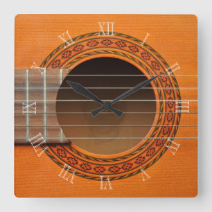 Horloge de guitare classique
