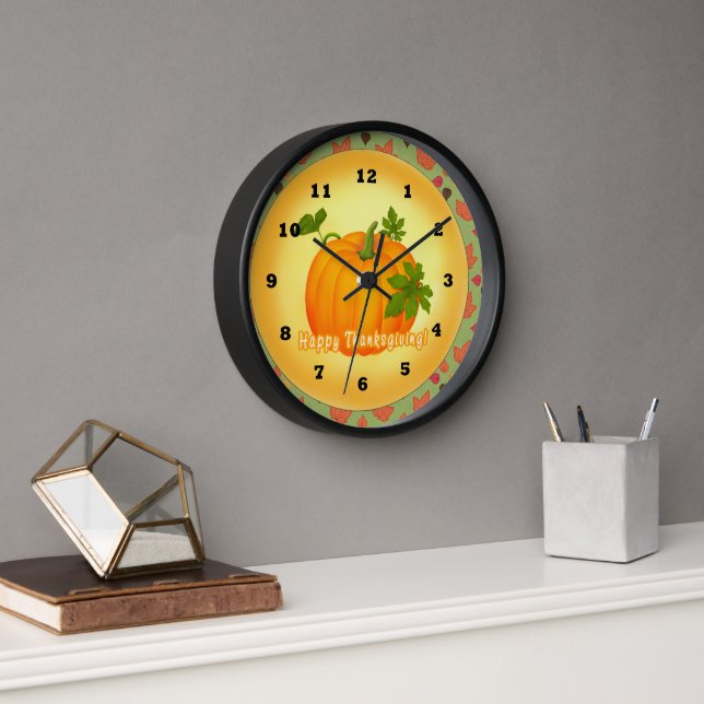 Horloge De Jours De Thanksgiving (Bureau)