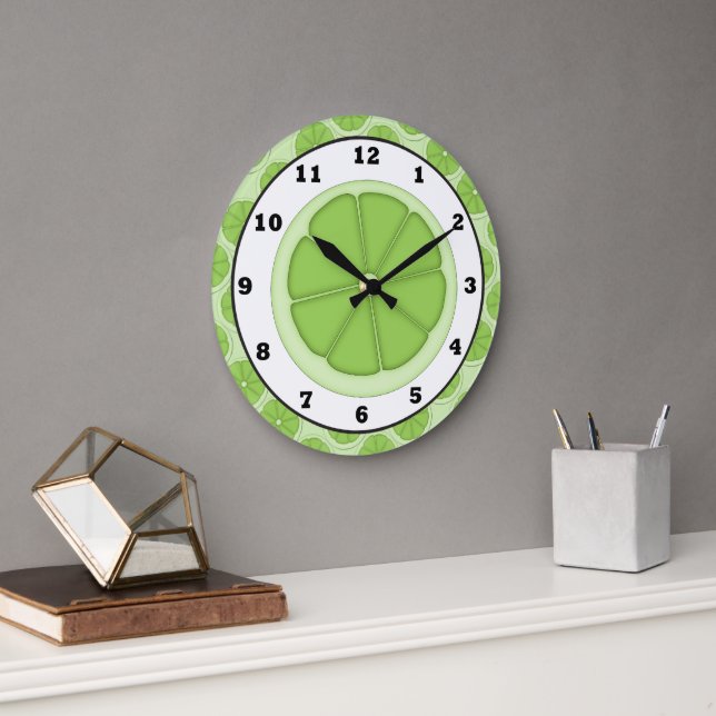Horloge de la chaux de cuisine (Bureau)