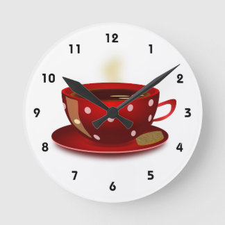Horloge de la cuisine de la Coupe du Café Rouge