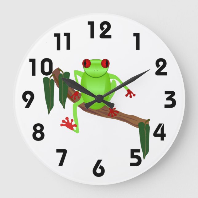 Horloge de la grenouille arborescente (Recto)