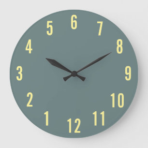 Horloge de la rotation 180°