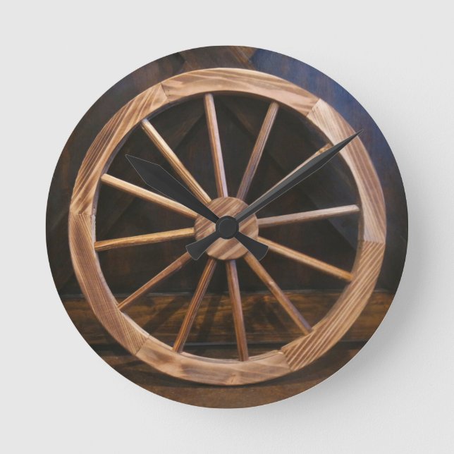 Horloge de la roue de Wagon (Recto)