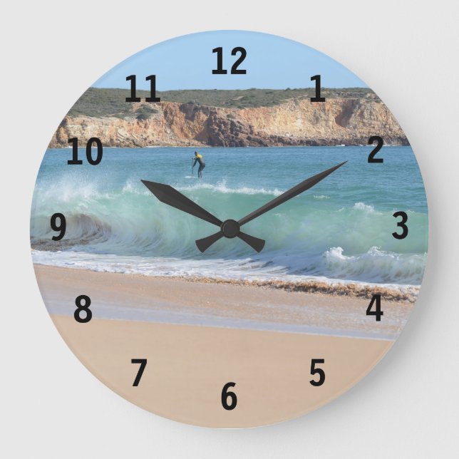 Horloge de la scène de plage (Recto)