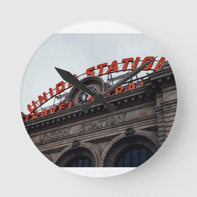 Horloge de la station Denver Union (Recto)