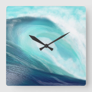 Horloge de la vague océanique