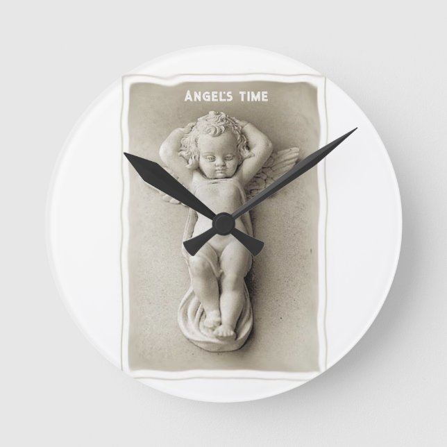 Horloge de l'ange bébé (Recto)