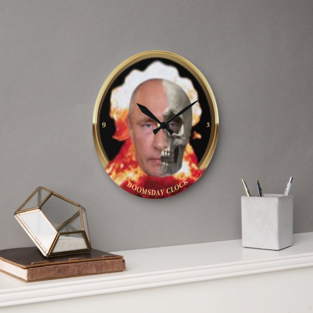 Horloge de l'apocalypse de Poutine (Bureau)