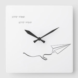 horloge de l'avion papier