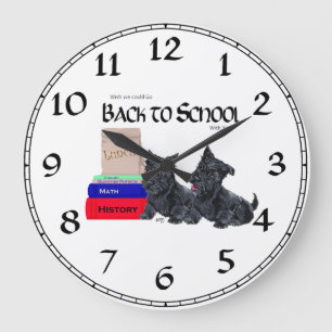 Horloge de l'école du Terrier Écossais