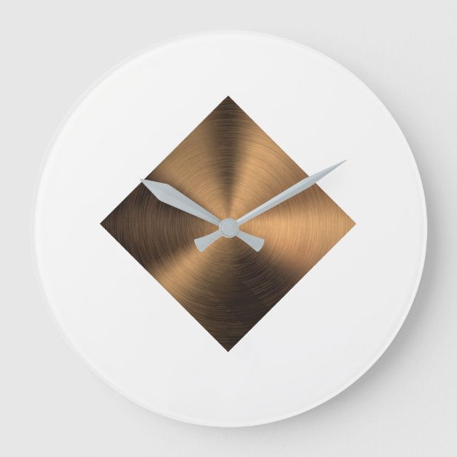 Horloge de l'effet cuivre (Recto)