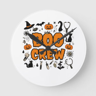 Horloge de l'équipage du Boo d'Halloween - Jouer G