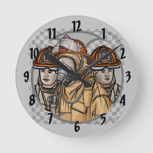 Horloge de l'équipe des pompiers (Recto)