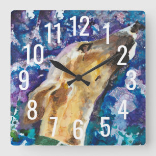 Horloge de l'hippet Greyhound, Chien de la Faune
