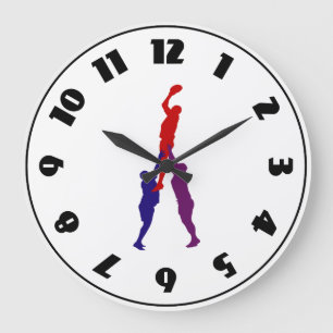 Horloge de Lineout de rugby