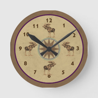 Horloge de l'orignal du Nord