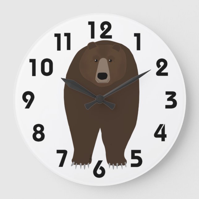 Horloge de l'ours (Recto)