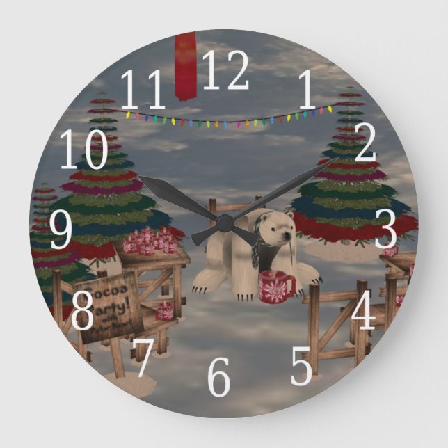 Horloge de l'ours polaire (Recto)