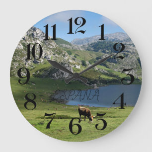 horloge de paroi Lagos de Covadonga dans Asturies