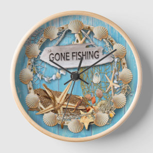 Horloge de pêche de la pêche