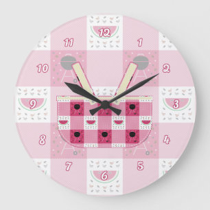Horloge de pique-nique d'été