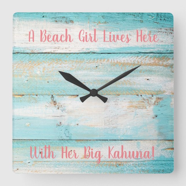 Horloge De Plage, Fille De Plage, Big Kahuna (Recto)
