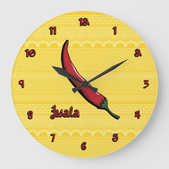 Horloge de poivre Jwala Chili (Recto)