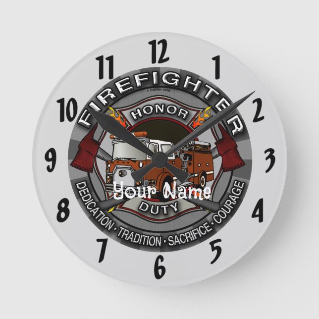 Horloge de pompier (Recto)